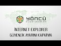 Windows Server Sistemlerde İnternet Explorer Güvenlik Ayarlarını Kapatma