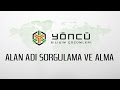 Alan Adı Sorgulama ve Alma